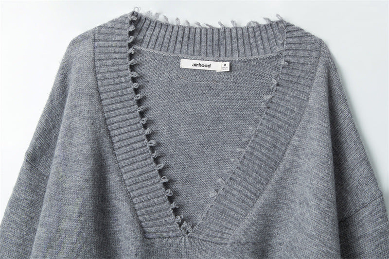 Cardydony Women's Cozy V-Neck Sweater | Classic Fit Spring Pullover