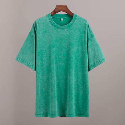 Cardydony Women's Vintage Washed Cotton Oversized T Shirts