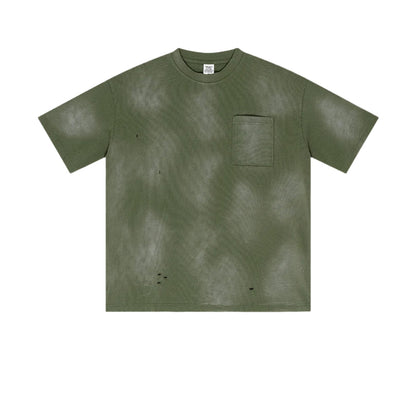 Cardydony Women's Retro Pocket Tee | Basic Streetwear