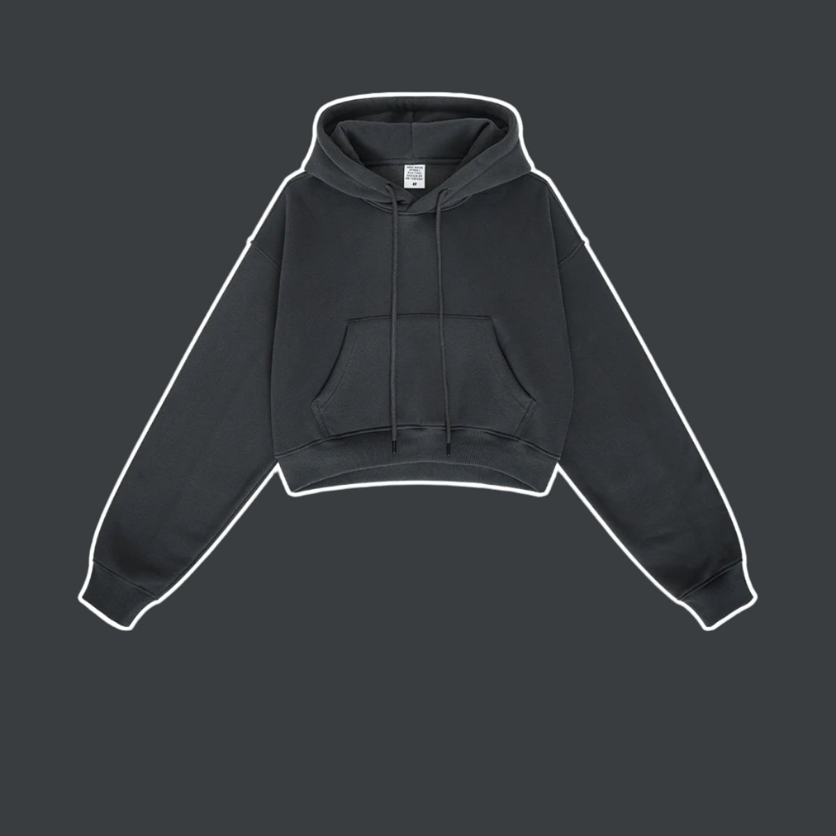 Cardydony Women's Essential Classic Cropped Pullover Hoodie Collection
