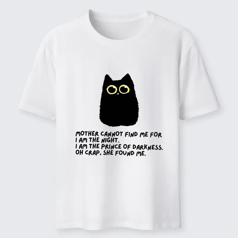 Cardydony Playing Hide-and-seek With A Black Cat Classic T-shirt