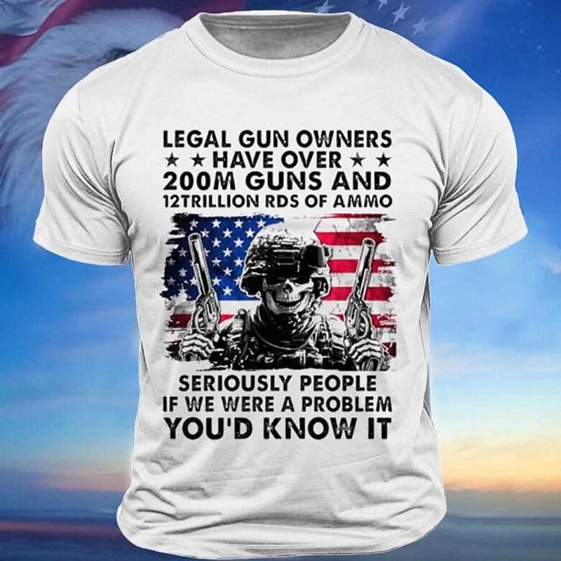 Cardydony Men's Us America 250 Year Anniversary Veterans Day T Shirt