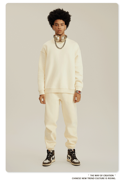 Cardydony Women's Cozy Cloud Crewneck Sweater | Heavyweight Plush Streetwear