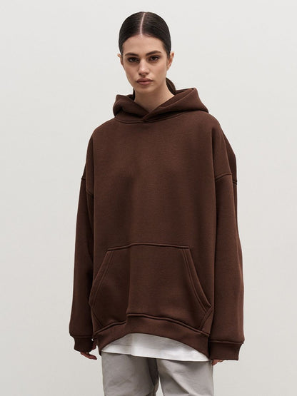 Cardydony Women's Oversized Cotton Blend Pullover Hoodie