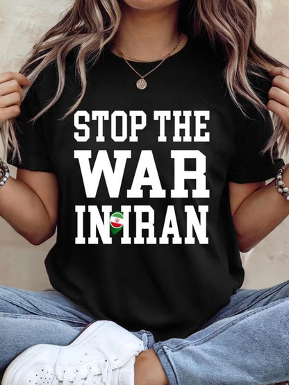 Cardydony Stop The War In Iran T-shirts