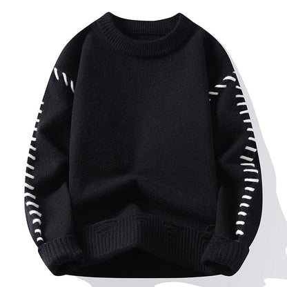 Cardydony Women's Unisex Casual Knit Sweater | Streetwear Pullover