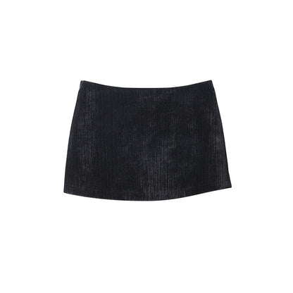 Cardydony Women's 90s Grunge A-Line Mini Skirt | Soft Corduroy Fabric