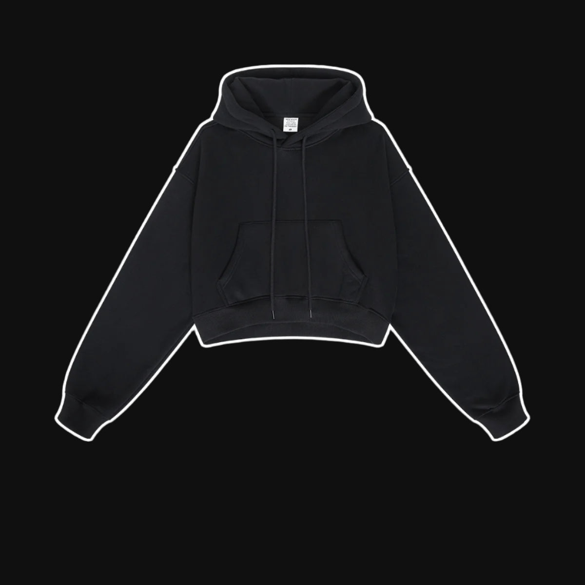 Cardydony Women's Essential Classic Cropped Pullover Hoodie Collection