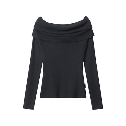 Cardydony Women's 90s V-Neck Top | Retro Slim Fit Autumn Sweater