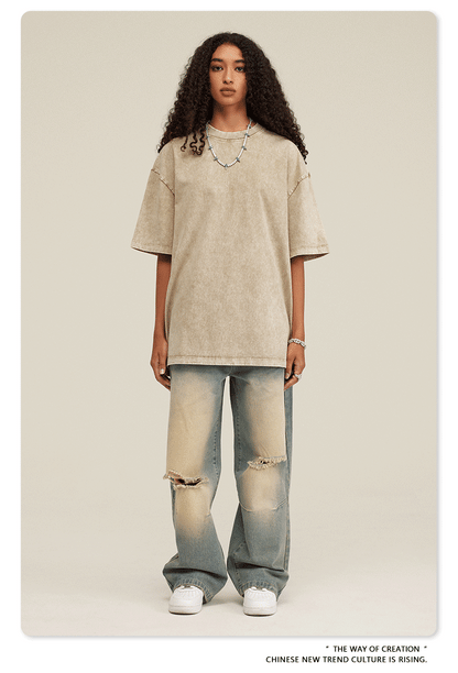 Cardydony Women's Stonewashed Dream Tee | Heavyweight Streetwear