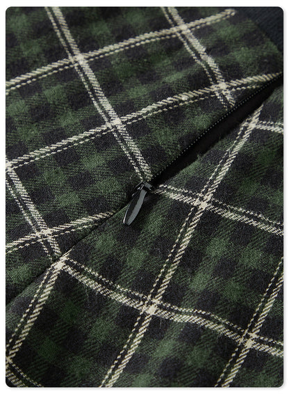 Cardydony Women's Women's Plaid Pleated Skirt | Academy Collection