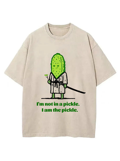 Cardydony Cucumber Samurai Washed T-shirt