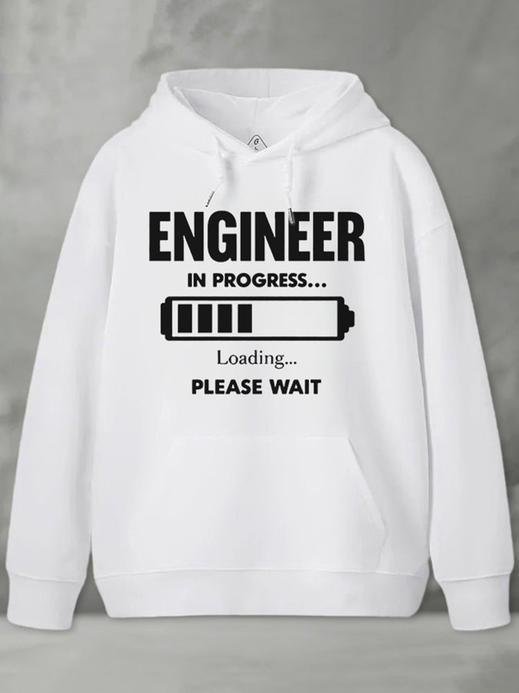 Cardydony Engineer In Progress Geek Hoodie