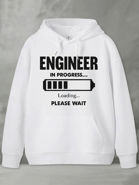 Cardydony Engineer In Progress Geek Hoodie