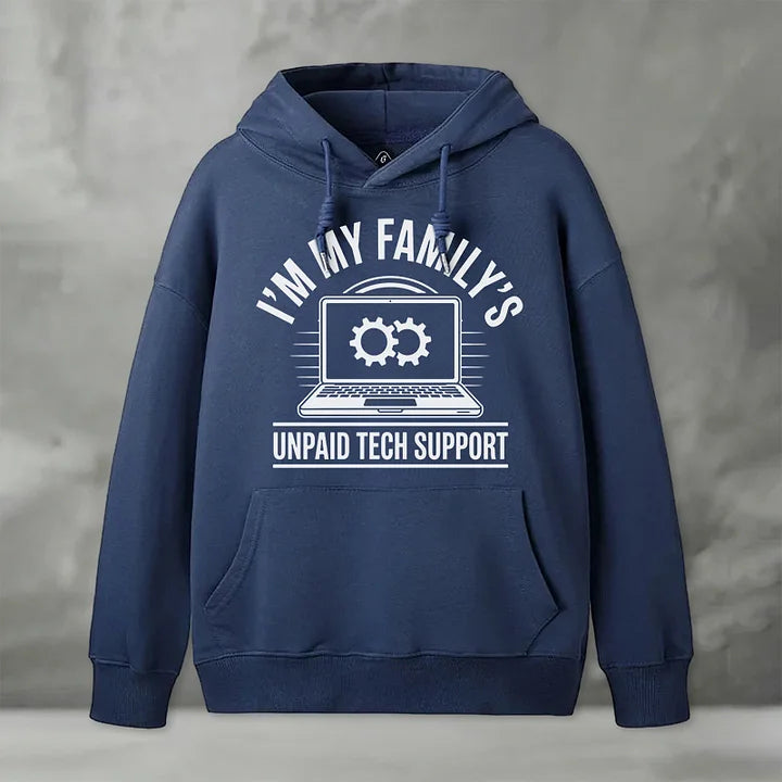 Cardydony Fun Free Technical Support Engineer Gifts Geek Hoodie