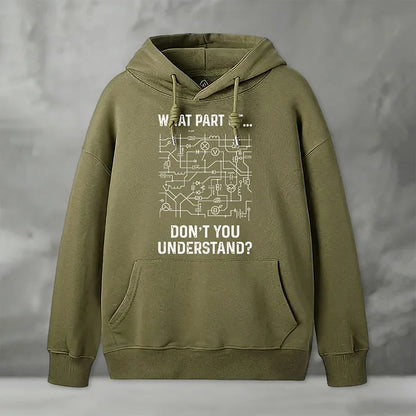 Cardydony Funny Engineer Geek Hoodie