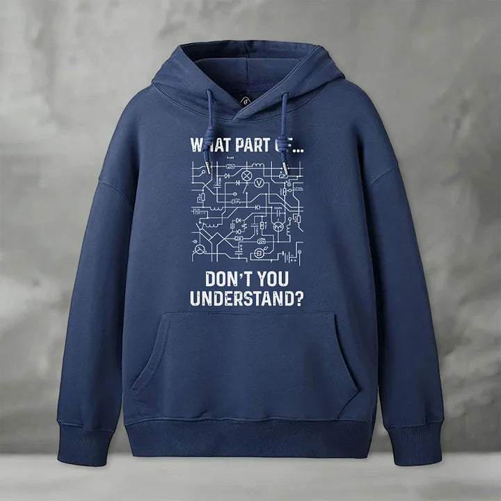 Cardydony Funny Engineer Geek Hoodie