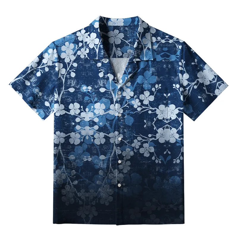 Cardydony Midnight Blossoms Aloha Hawaiian Shirt