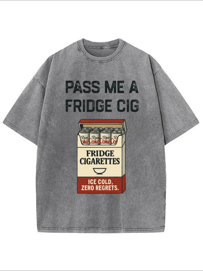 Cardydony Pass-me-a-fridge-cig Washed T-shirt