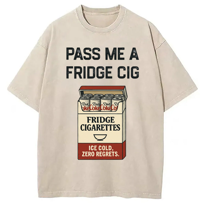 Cardydony Pass-me-a-fridge-cig Washed T-shirt