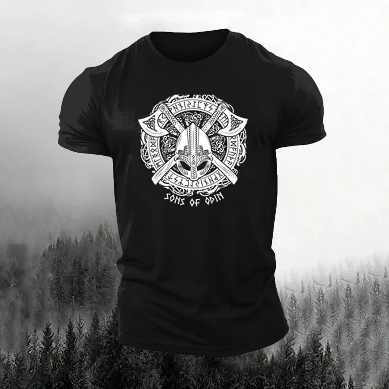 Cardydony Sons Of Odin Printed Men's T-shirt