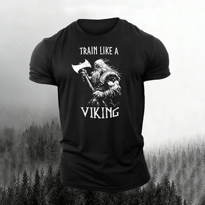Cardydony Train Like A Viking Fitness T-shirt