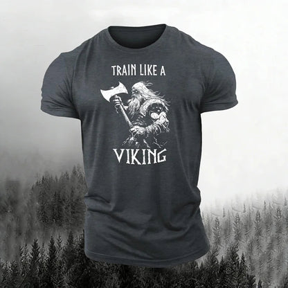 Cardydony Train Like A Viking Fitness T-shirt