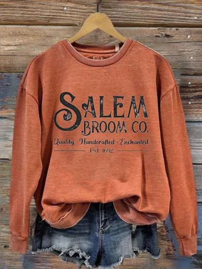 Cardydony Women's Salem Broom Co Quality Handcrafted Enchanted Est 1
