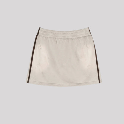 Cardydony Women's Cloud Wash Two-Piece Set | Cropped Tee & Mini Skirt