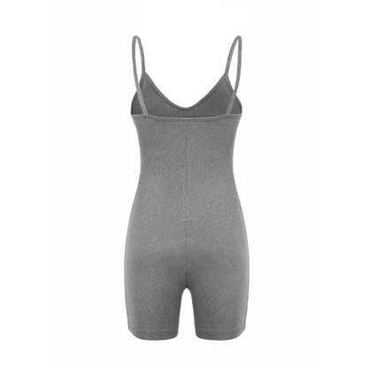 Cardydony Women's Sleeveless Bodycon Romper | Stretchy One-Piece Jumpsuit