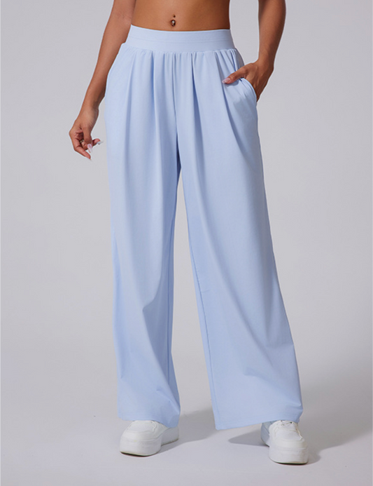 Cardydony Women's Wide-Leg Lounge Pants with Pockets