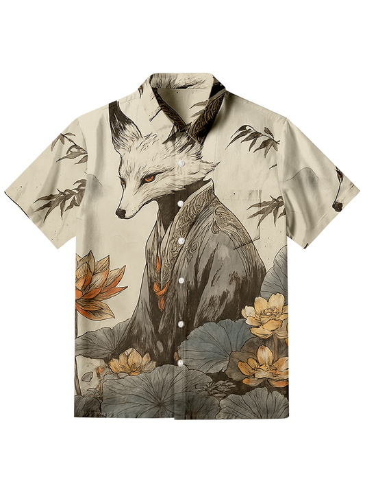 Cardydony Guardian Of The Lotus Realm Button-up Shirt