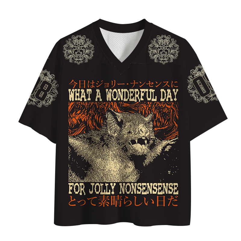 Cardydony What A Wonderful Day Bat Mesh Jersey