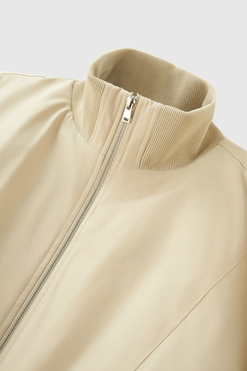 Cardydony Women's Bomber Jacket Women —  Stand-Collar Zip, Quilted Lining