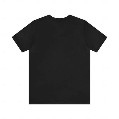 Cardydony Women's Letter National Flag Vintage Short T Shirt