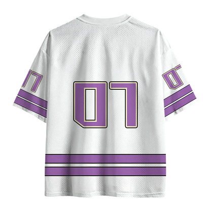 Cardydony Men's Lavender Japanese Mesh Jersey