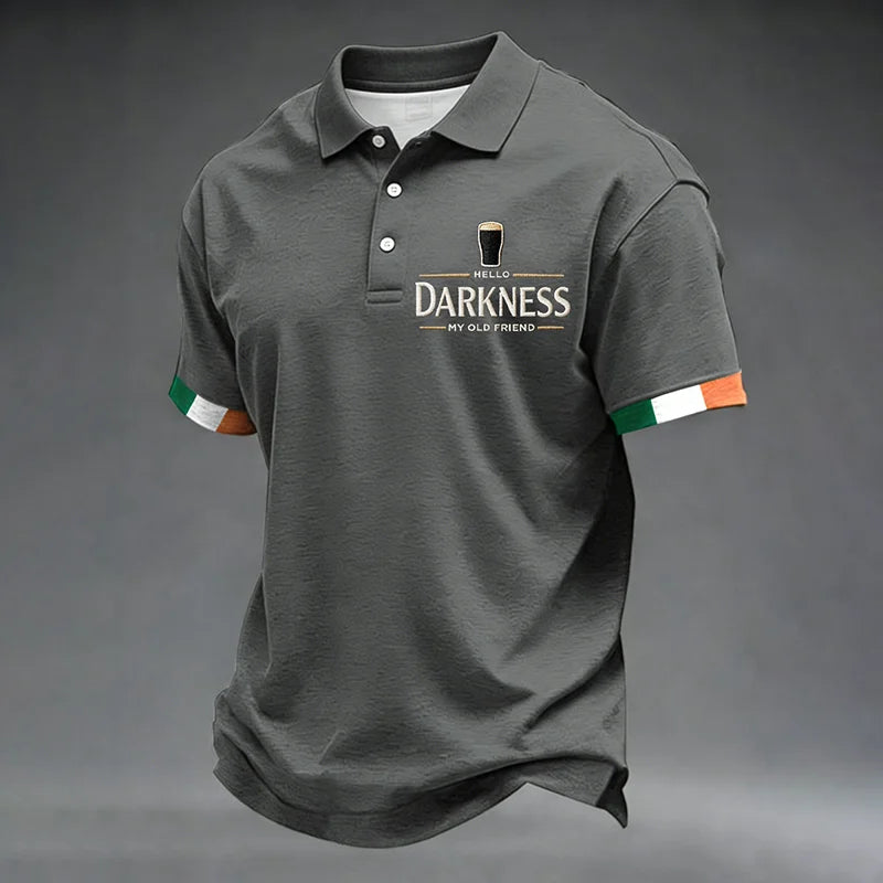 Cardydony Men's St. Patrick's Day Print Casual Polo Shirt