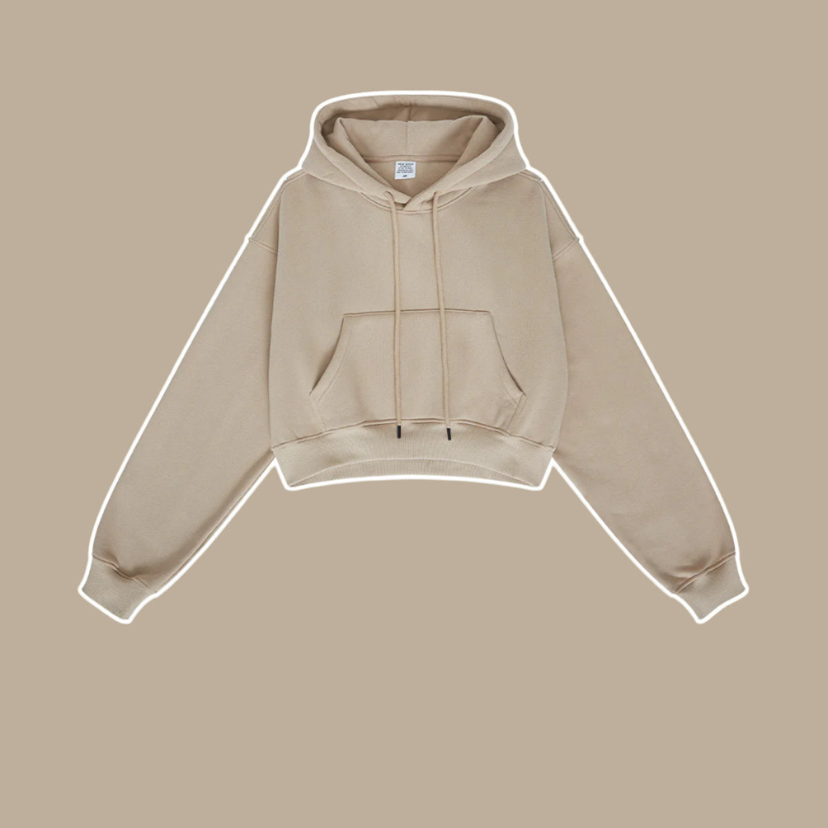Cardydony Women's Essential Classic Cropped Pullover Hoodie Collection