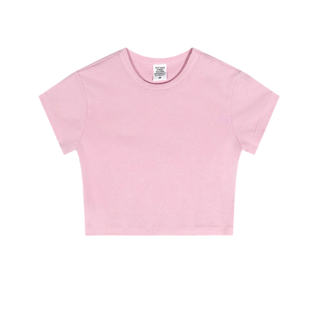 Cardydony Women's Essential Pop Cropped Cotton Tee