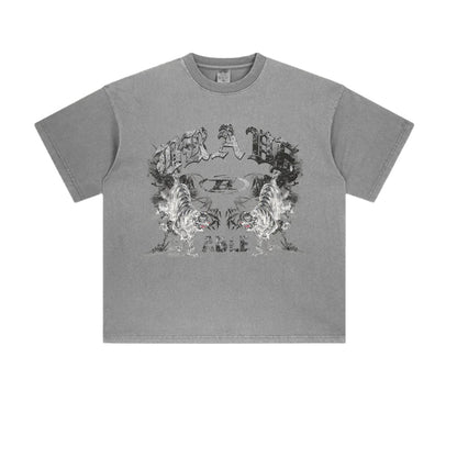 Cardydony Women's Brave Able Graphic Tee | Vintage Print Streetwear
