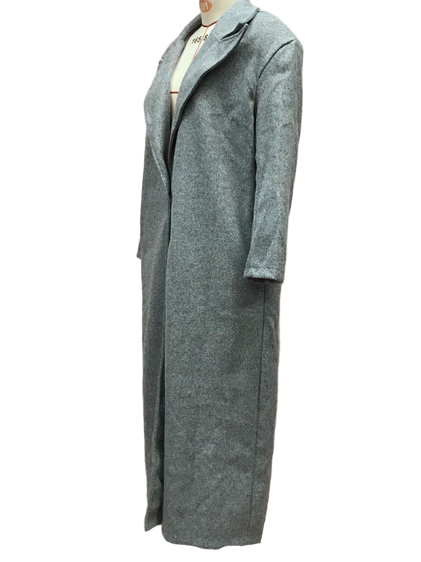 Cardydony Women's Long Teddy Lapel Thick Plush Warmth — Women's Winter Coat
