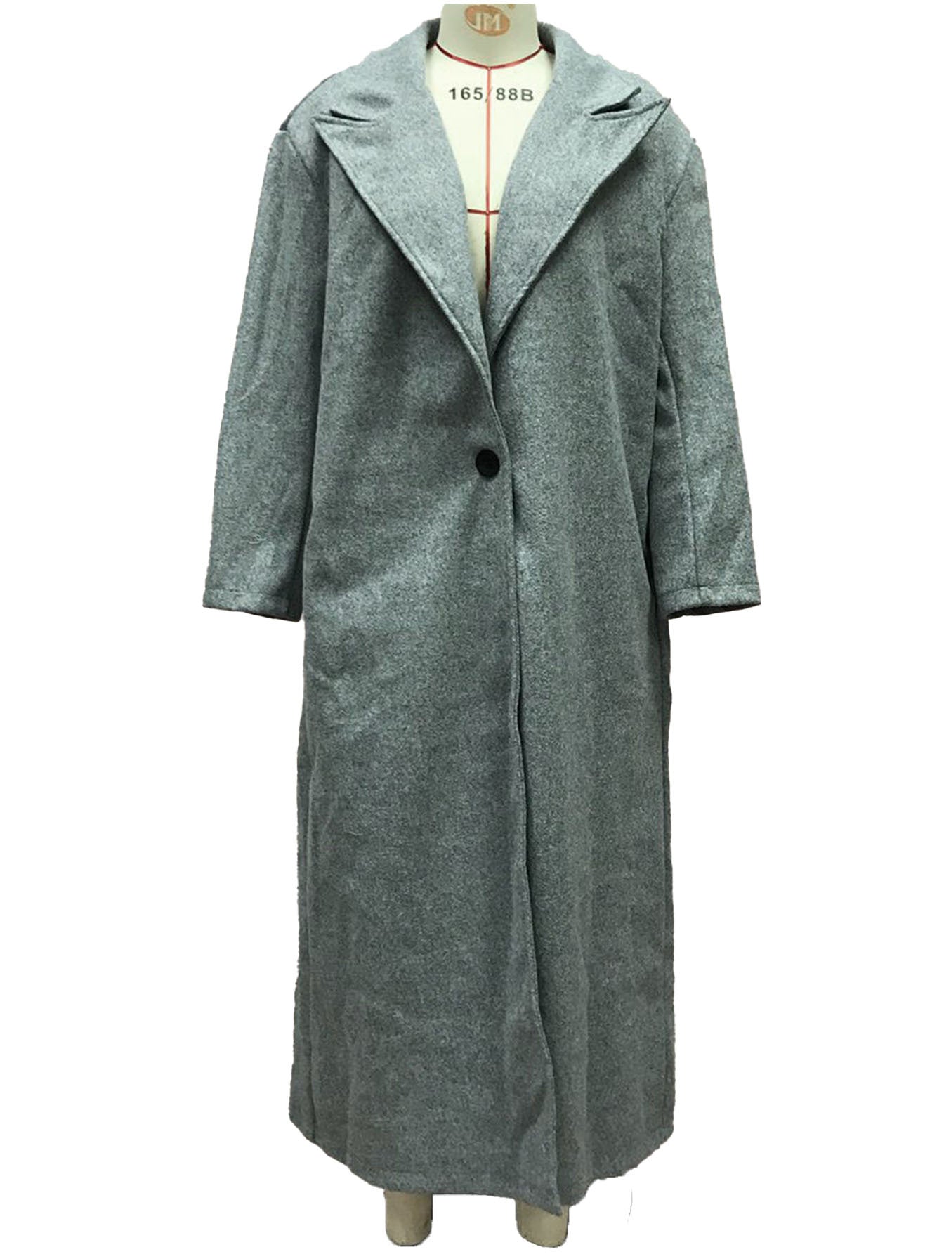 Cardydony Women's Long Teddy Lapel Thick Plush Warmth — Women's Winter Coat