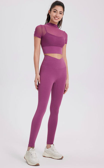 Cardydony Women's High Waisted Seamless Workout Leggings | Peach Lift Yoga Pants