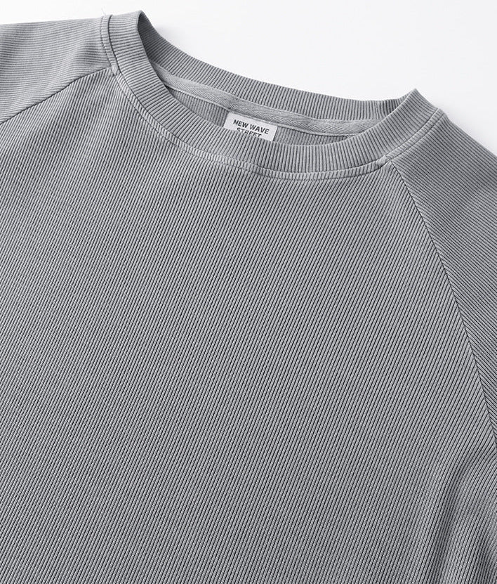 Cardydony Women's Women's Long Sleeve Tee Solid Color - Slim Fit Raglan Everyday Layer