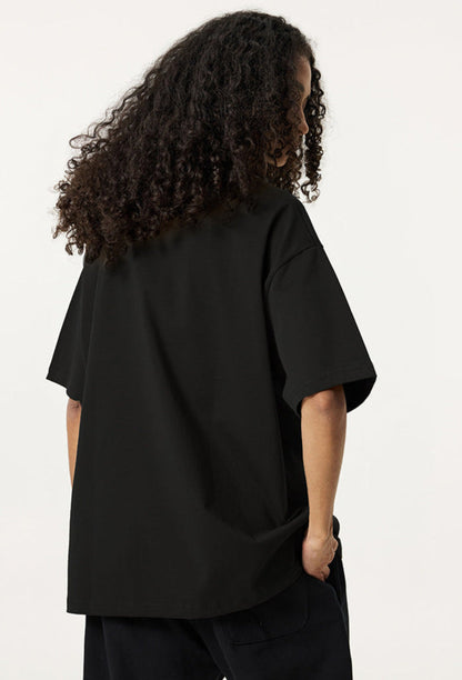 Cardydony Women's Ouroboros 8Ball Graphic Tee for Women | Oversized Soft Cotton Streetwear Top