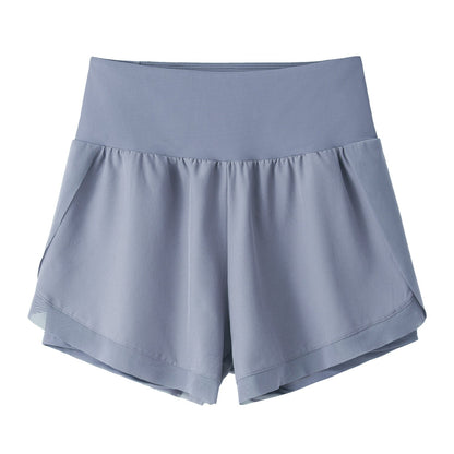 Cardydony Women's Athletic Shorts | High Waisted Yoga Shorts with Inner Liner