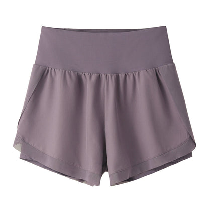 Cardydony Women's Athletic Shorts | High Waisted Yoga Shorts with Inner Liner