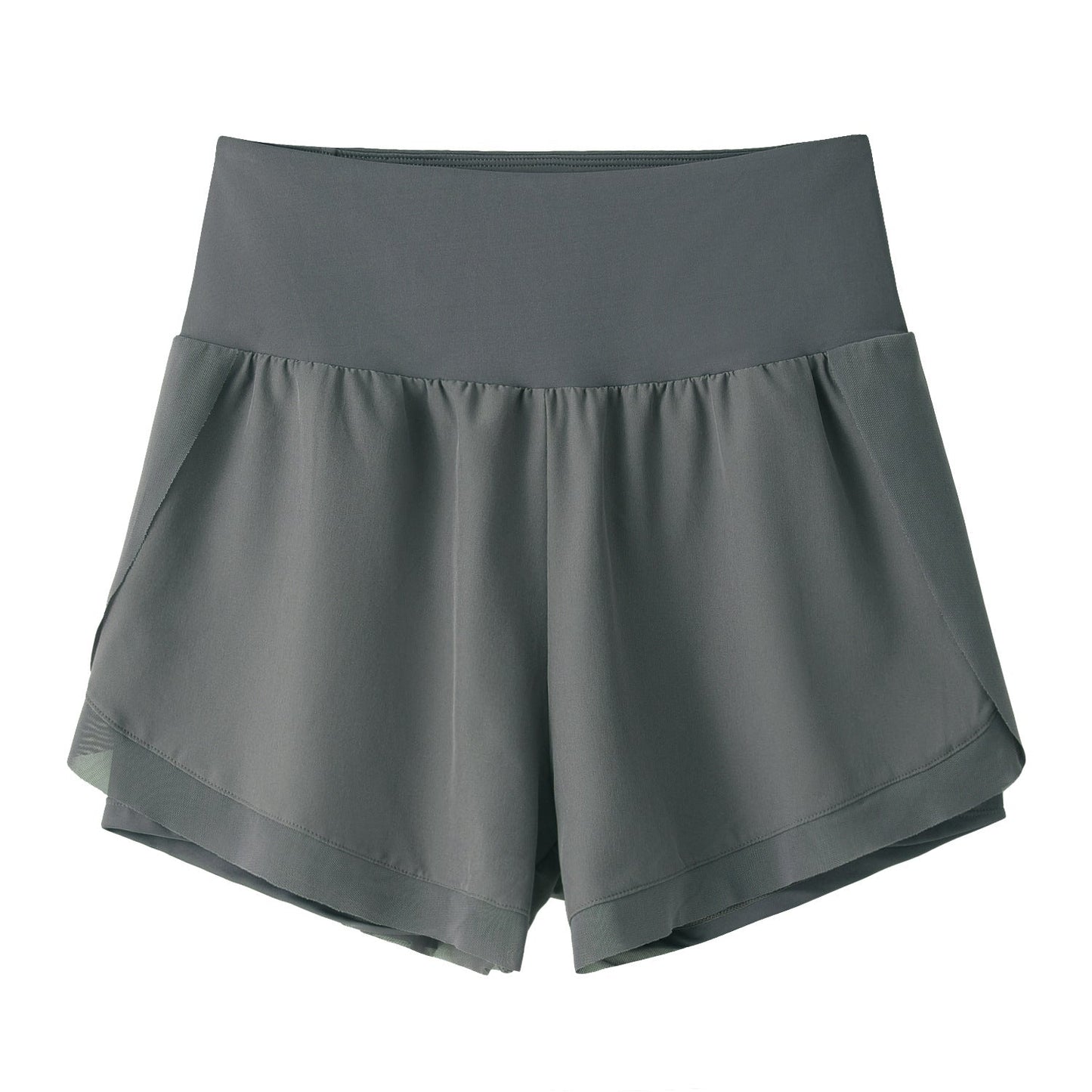 Cardydony Women's Athletic Shorts | High Waisted Yoga Shorts with Inner Liner