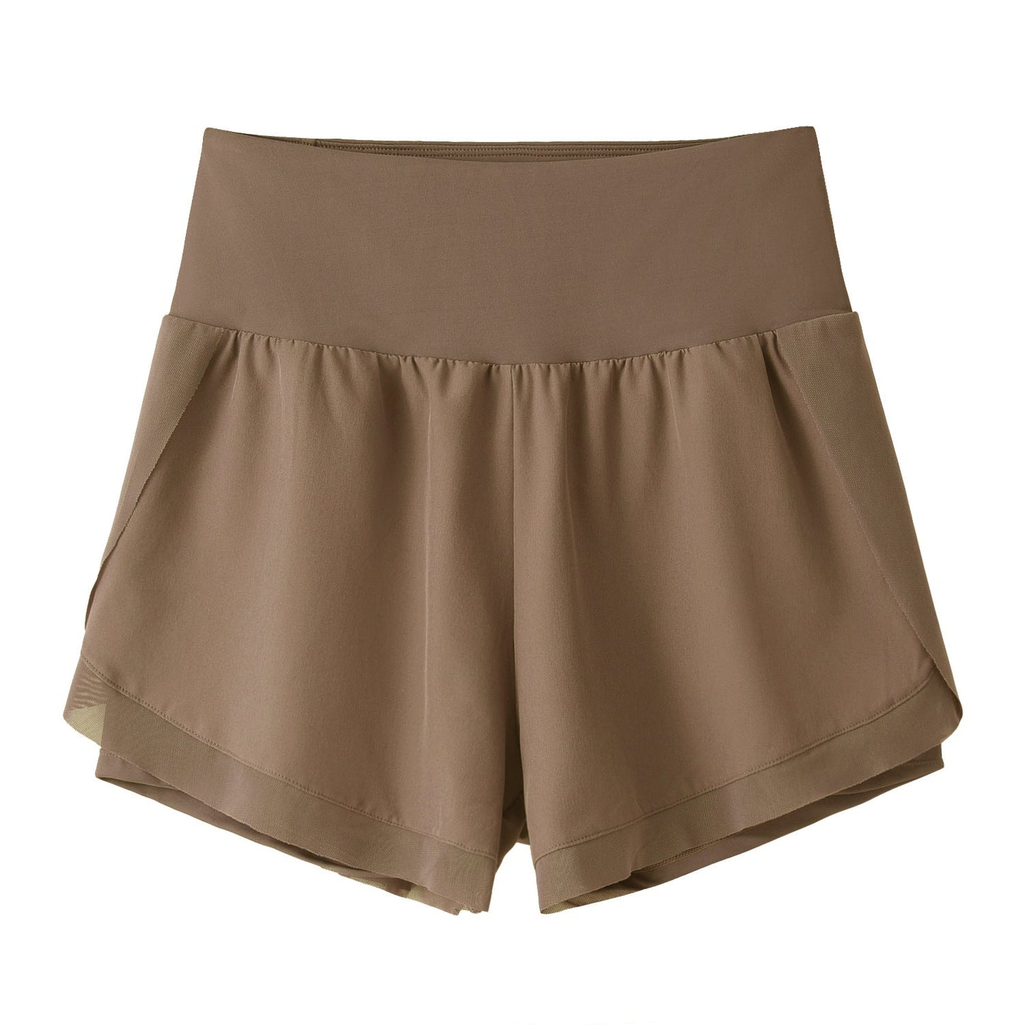 Cardydony Women's Athletic Shorts | High Waisted Yoga Shorts with Inner Liner