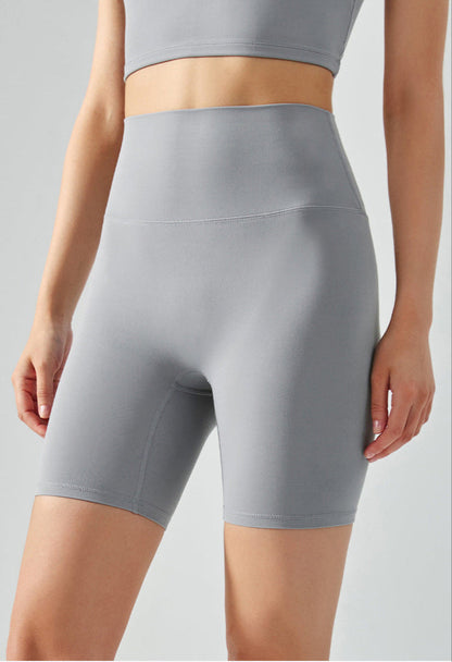 Cardydony Women's Workout Shorts | High Waisted Yoga Biker Shorts with Cooling Fabric